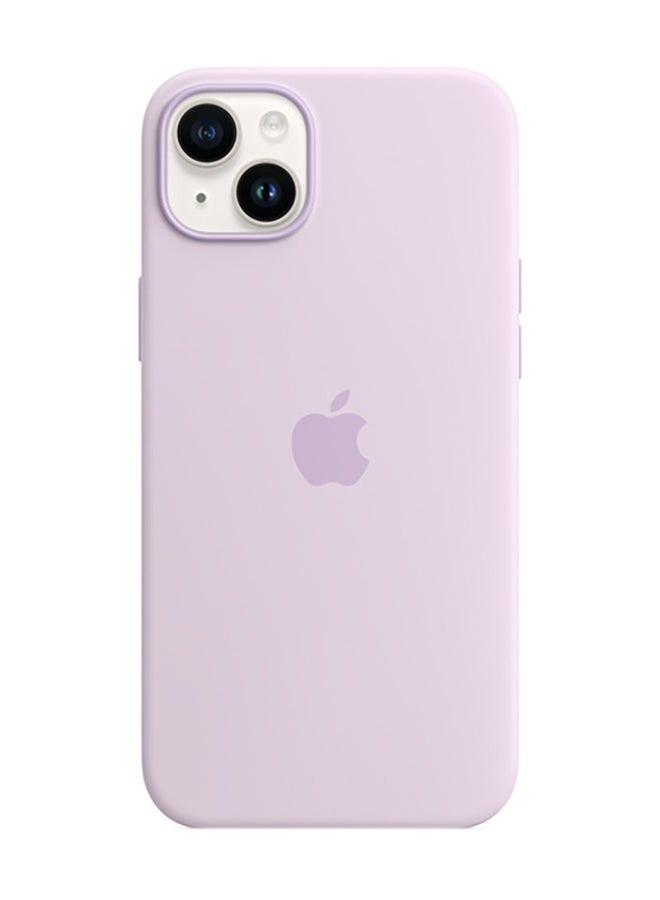 Apple iPhone 14 Plus Silicone Case with MagSafe Lilac - Image 1