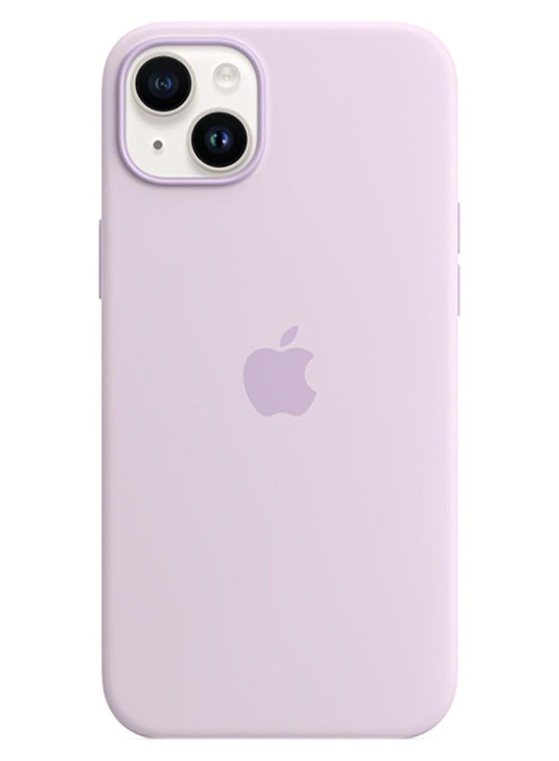 Apple iPhone 14 Plus Silicone Case with MagSafe Lilac - Image 1