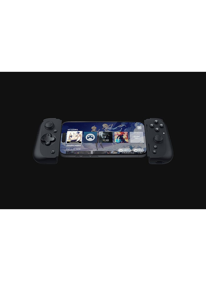 RAZER - Kishi V2 USB C Gaming Controller for iPhone and Android - Black - Image 1