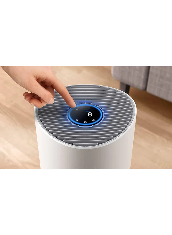 Philips Air Purifier High Performance for Rooms Size of 78 m² Removes House Dust/Aerosols And Uncomfortable Smell, Series 1000 [NEW! 2023 Version] AC1711/90 White/Grey
