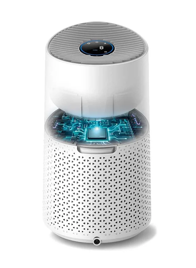 Philips Air Purifier High Performance for Rooms Size of 78 m² Removes House Dust/Aerosols And Uncomfortable Smell, Series 1000 [NEW! 2023 Version] AC1711/90 White/Grey
