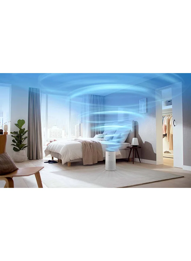 Philips Air Purifier High Performance for Rooms Size of 78 m² Removes House Dust/Aerosols And Uncomfortable Smell, Series 1000 [NEW! 2023 Version] AC1711/90 White/Grey