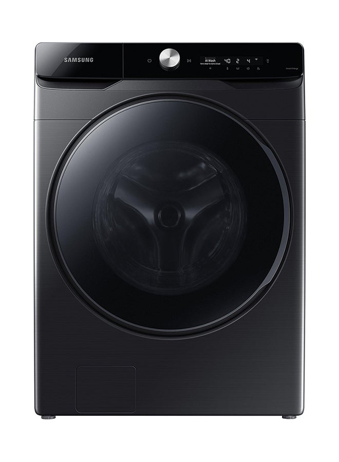 Samsung Front Load Washer Hygiene Steam Wi-Fi 1100 RPM 21 kg WF21T6500GV Black - Image 1