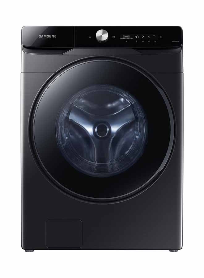 Samsung Front Load Washer Hygiene Steam Wi-Fi 1100 RPM 21 kg WF21T6500GV Black - Image 2