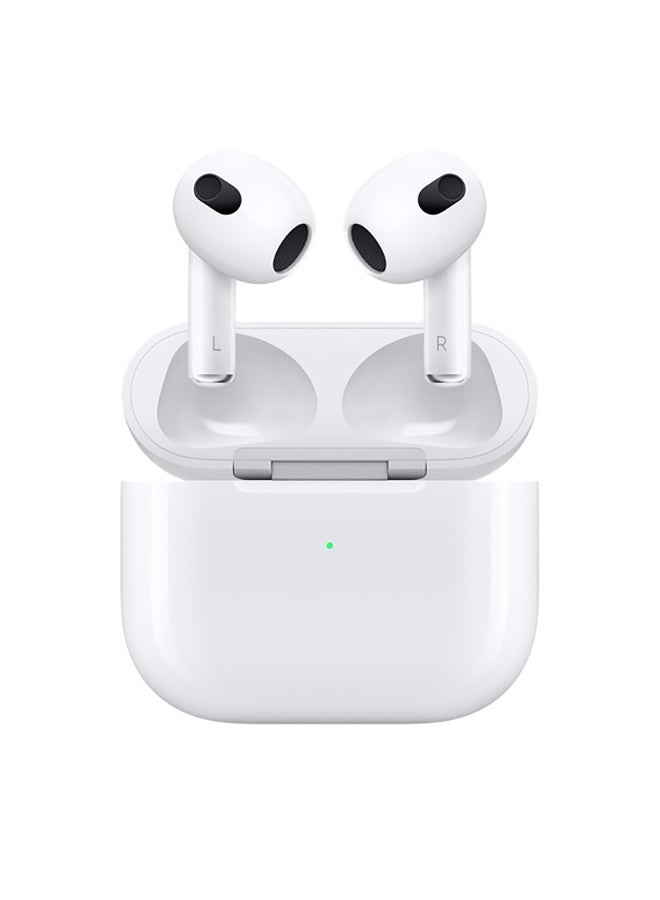Apple AirPods (3rd generation) with Lightning Charging Case White - Image 1