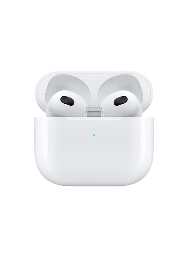 Apple AirPods (3rd generation) with Lightning Charging Case White - Image 3