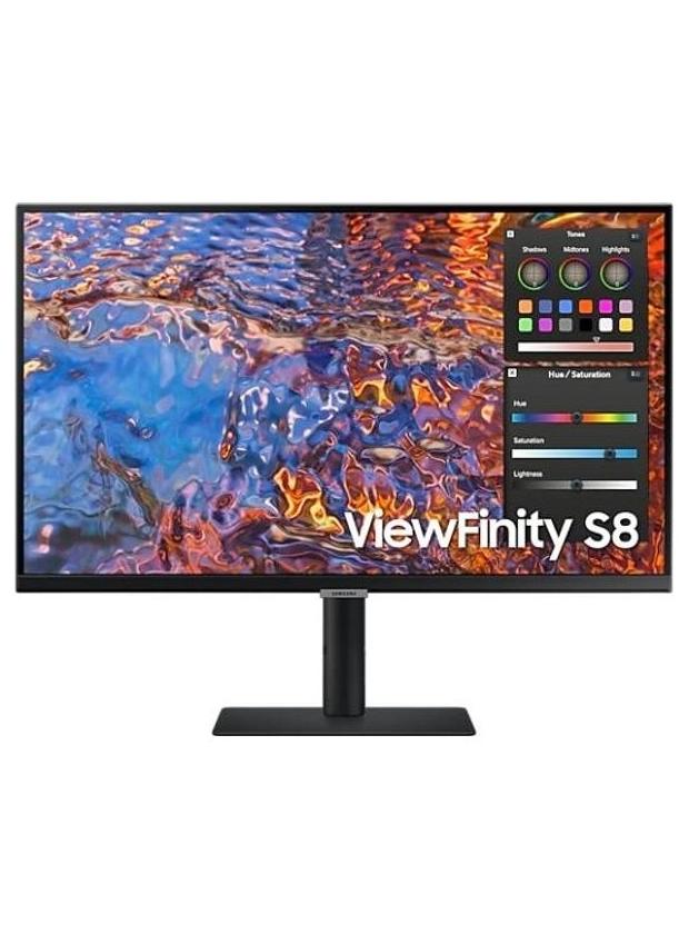 سامسونج شاشة كمبيوتر S8 عالية الدقة مقاس 27 بوصة بدقة 4K UHD مع تقنية لوحة IPS HDR400 - Image 1