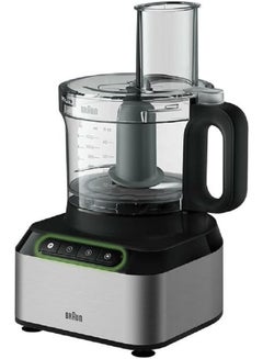 BRAUN Food Processor, Citrus Press, Spatula,Dough Tool, Plastic Multi Mill. 2.1 L Bowl Capacity, 800 W FP 3233 Black  - Image 2