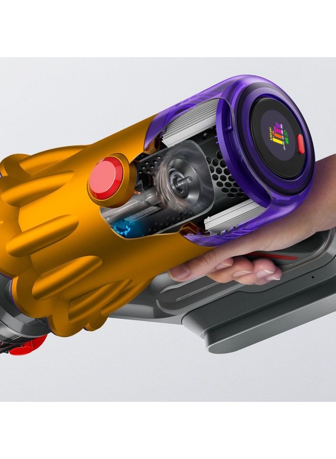 dyson V12 Detect Slim Absolute 545 W V12 Sprayed Yellow/Iron/Nickel - Image 5