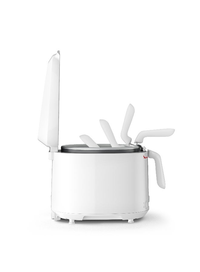 مولينكس أونو مقلاة عميقة سعة 1.8 لترًا وقوة 1470.0 وات AF203127 أبيض 1.8 L 1470 W AF203127 أبيض - Image 4