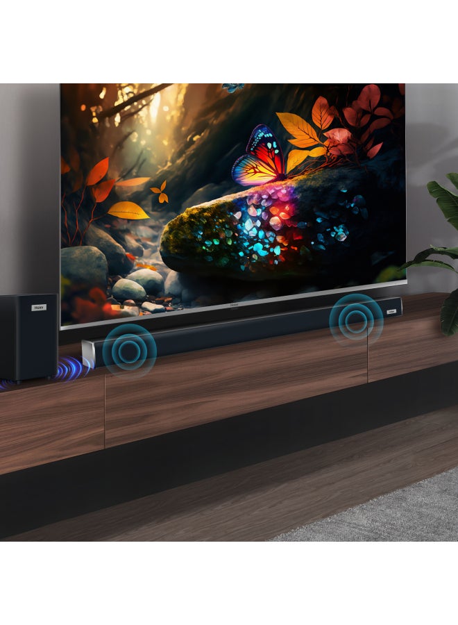 هاير - مكبر صوت بتصميم قضيب مع مضخم صوت HSD3A040B أسود - Image 1