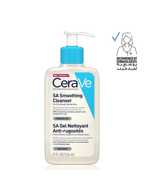 SA Smoothing Cleanser For Dry, Rough And Bumpy Skin With Salicylic Acid 236ml