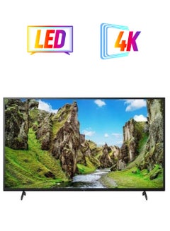 سوني تلفزيون بشاشة مقاس 50 بوصة بنظام أندرويد وجودة 4K وتقنية HDR KD-50X75 أسود  - Image 1
