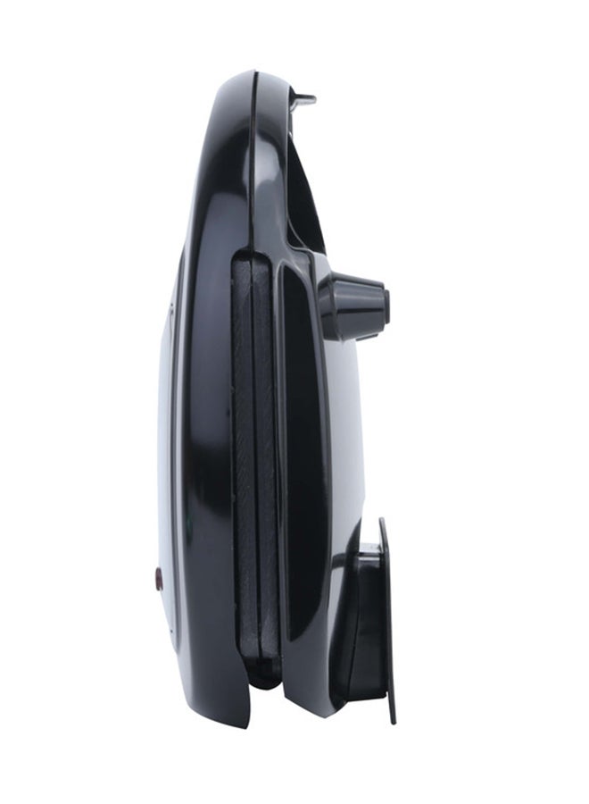 سوناشي - 2 Slice Grill Maker – Non-Stick, Stainless Steel Sandwich Maker with Handle Locking System, Indicator Light, Overheat Protection 750 W SGT-853N Black/Silver - Image 1