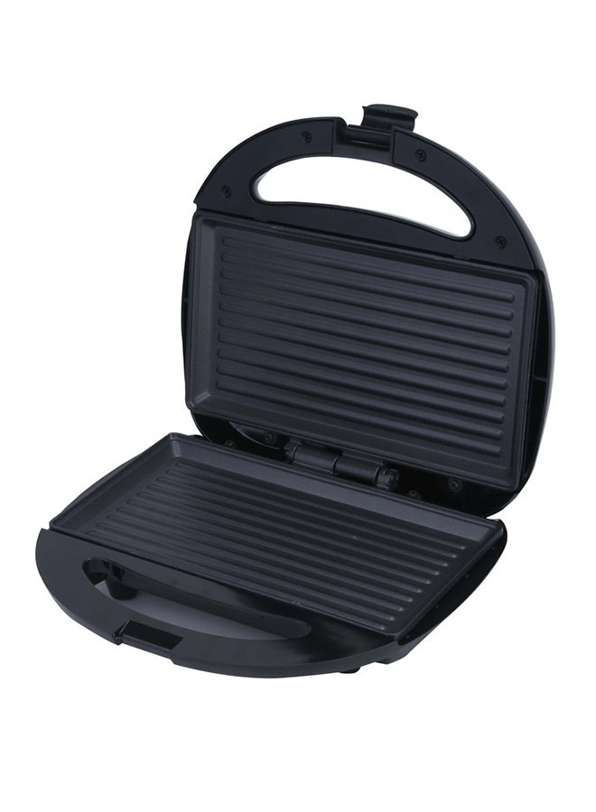 SONASHI 2 Slice Grill Maker – Non-Stick, Stainless Steel Sandwich Maker with Handle Locking System, Indicator Light, Overheat Protection 750 W SGT-853N Black/Silver  - Image 5