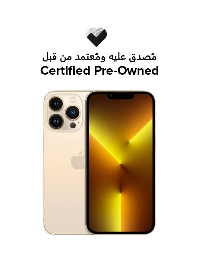 Apple Certified Pre Owned - iPhone 13 Pro 256GB Gold 5G - International ...