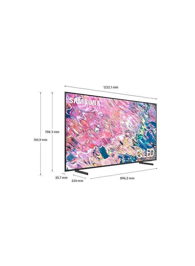 سامسونج - تلفزيون سامسونج 55 بوصة الذكي 4K UHD QLED مع رسيفر مدمج - Image 1