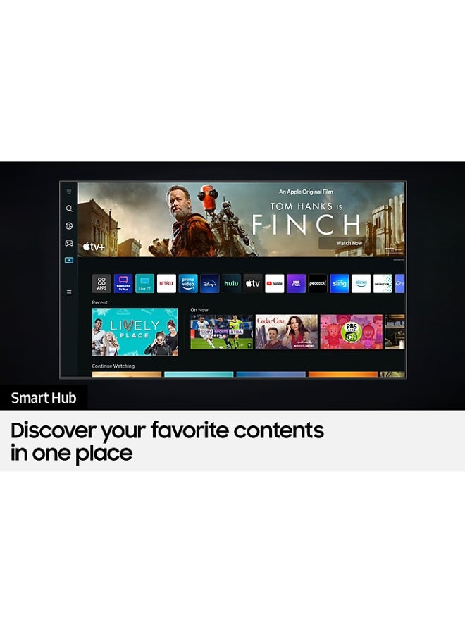 سامسونج - تلفزيون سامسونج 55 بوصة الذكي 4K UHD QLED مع رسيفر مدمج - Image 1