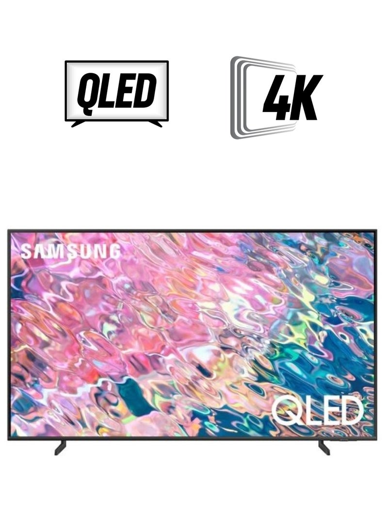 سامسونج - تلفزيون سامسونج 55 بوصة الذكي 4K UHD QLED مع رسيفر مدمج - Image 1