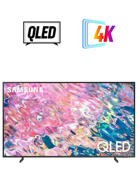 Samsung 55 Inch 4K UHD Smart QLED TV with Built in Receiver 55Q60BA black