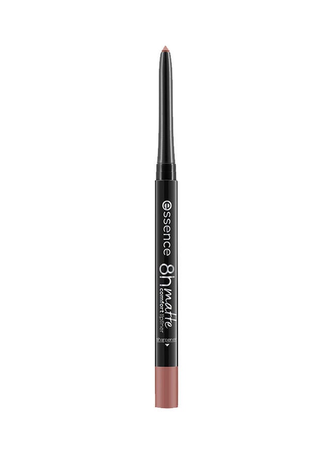 Essence 8 Hour Matte Comfort Lip Liner Pencil | Shade 04 Rosy Nude | Long Lasting Waterproof Lip Liner | Smooth Application for Precise Lip Definition | Comfortable Wear Matte Finish Rosy Nude - Image 3