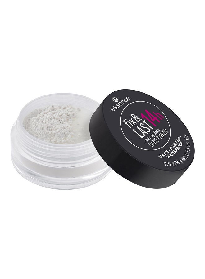 Essence Fix and Last Make-Up Fixing Loose Powder | Long Lasting Waterproof Matte Finish | Oil Control Lightweight Formula | Smooth Soft Touch | Nude Shade | 9.5g Transparent - Image 2