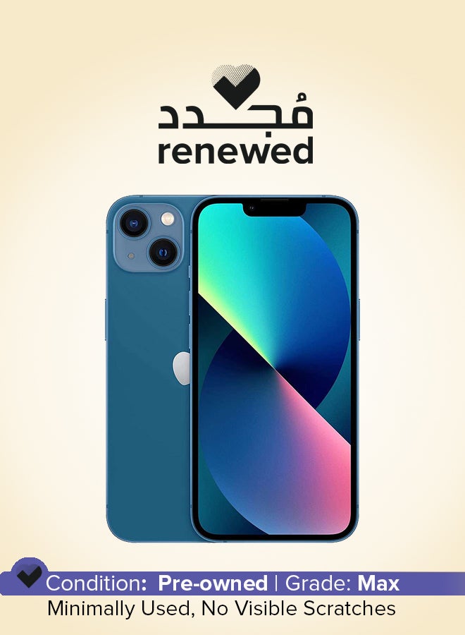 Apple - Renewed - iPhone 13 256GB Blue 5G With Facetime - International Version - Image 1