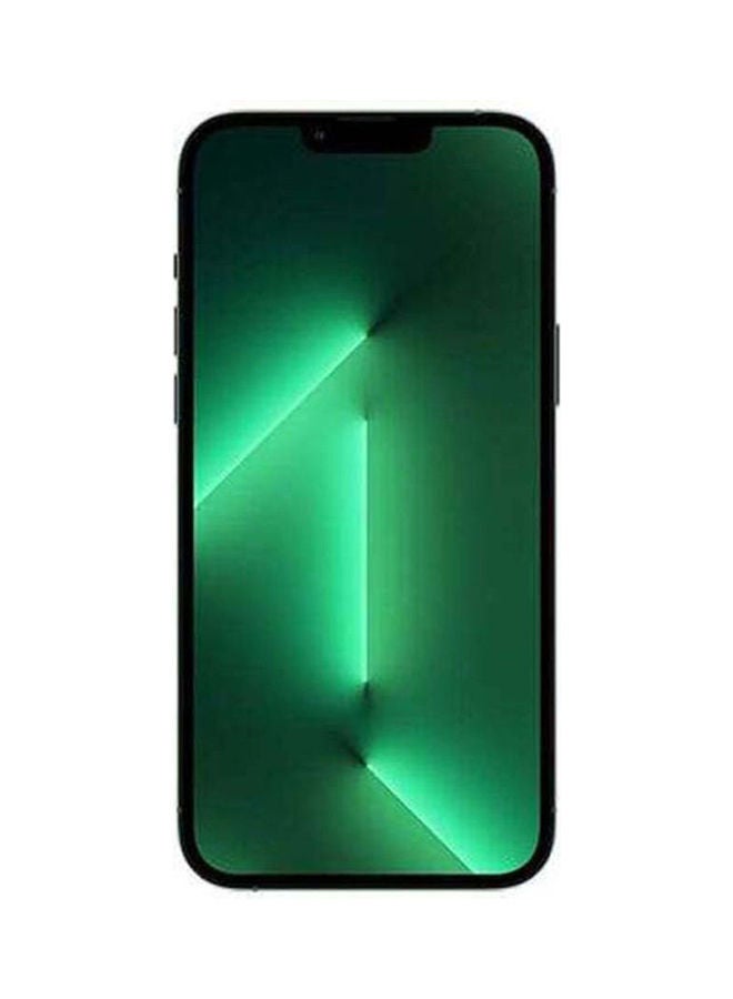 ابل  تم تجديده - iPhone 13 Pro max سعة 256 جيجابايت باللون الأخضر Alpine Green ومزود بتقنية 5G مع تطبيق Facetime - إصدار عالمي - Image 2