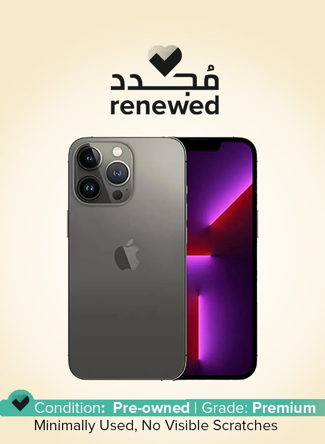 ابل  متجدد - iPhone 13 Pro بسعة 256 جيجابايت، يدعم تقنية 5G مزود بميزة Facetime - الإصدار العالمي - Image 1