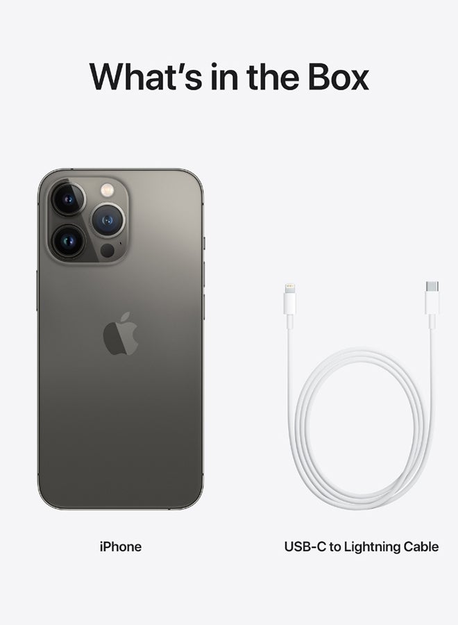 Apple - Renewed - iPhone 13 Pro Max 512GB Graphite 5G With Facetime - International Version - Image 1
