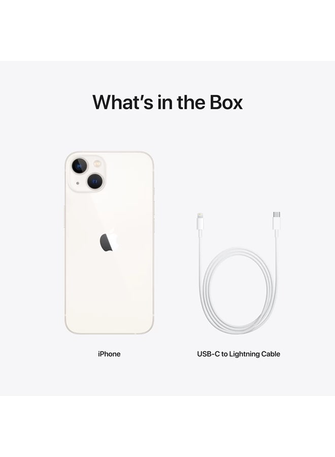 ابل  متجدد - iPhone 13 Mini سعة 256 جيجابايت بتقنية Starlight 5G مع تطبيق Facetime - مواصفات دولية - Image 3