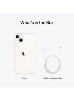 أبل متجدد - iPhone 13 سعة 256 جيجابايت بتقنية Starlight 5G مع تطبيق Facetime - الإصدار العالمي  - Image 3