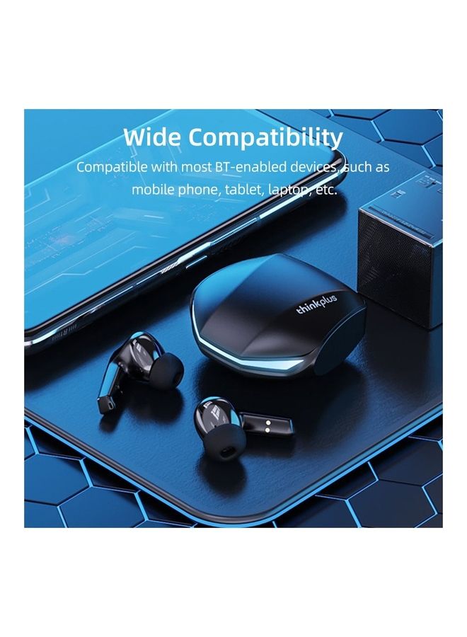 Lenovo Thinkplus GM2 Pro True Wireless BT Gaming Headphones In-ear Sport Earbuds BT5.3 Chip Game Music Dual Mode Low Delay Black - Image 4