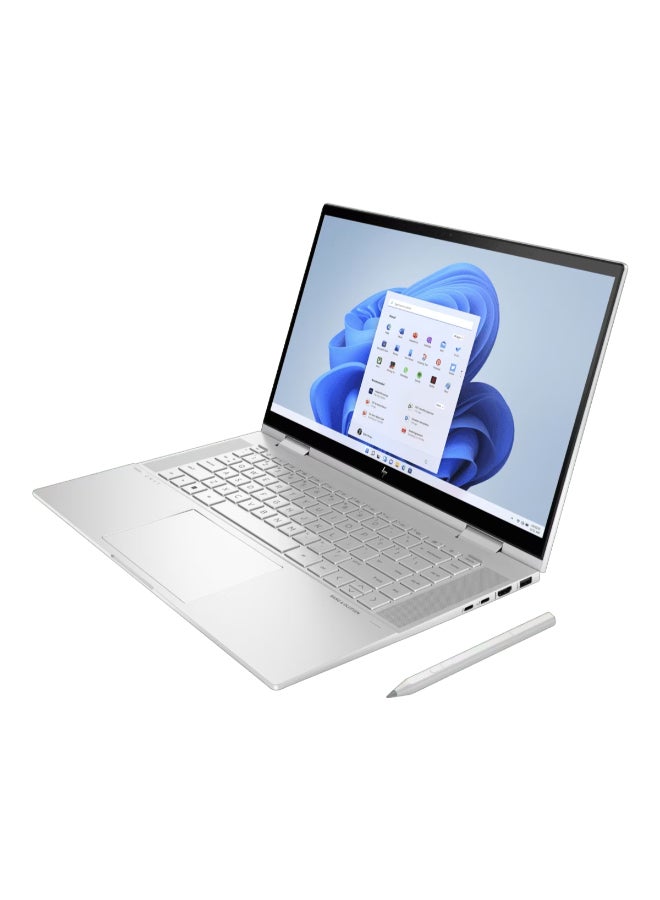 إتش بي - لابتوب ‎15-ew0023dx بشاشة مقاس 15.6 بوصة ومعالج كور i7 1255U/ ذاكرة رام سعة 16 جيجابايت/ محرك أقراص SSD سعة 512 جيجابايت/ بطاقة رسومات إنتل بدقة فائقة الوضوح اللغة الإنجليزية فضي - Image 1