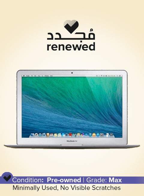Renewed - MacBook Air A1466 (2017) Laptop With 13.3-Inch HD Display, Core i5 Processor/8GB RAM/128GB SSD/macOS Silver