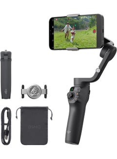 Osmo Mobile 6 Smartphone Gimbal Stabilizer,OM Magnetic phone clamp, 3-Axis Phone Gimbal, Built-In Extension Rod, Android And iPhone Gimbal, Vlogging Stabilizer YouTube TikTok video, UAE Version With Official Warranty Support Black - pnsku/N53353063A/45/_/1722865450/fbf9ecf9-8e7e-4fe3-8fdd-12dbaf6c2d89