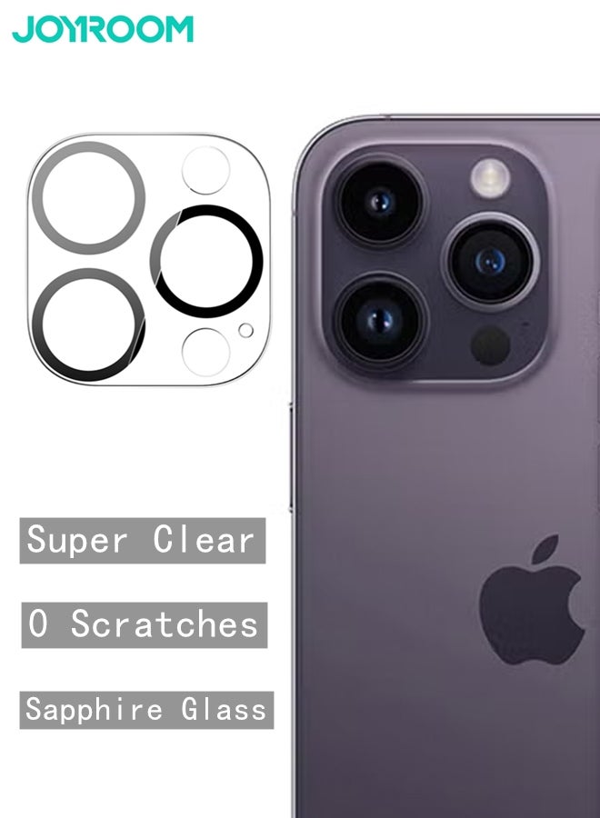 JOYROOM - Camera Lens Protector For iPhone15 Pro/iPhone15 Pro Max/iPhone14 Pro/iPhone14 Pro Max Tempered Film Camera Protective Film HD Scratch Resistant Perfect Fit And Easy Installation Clear - Image 1
