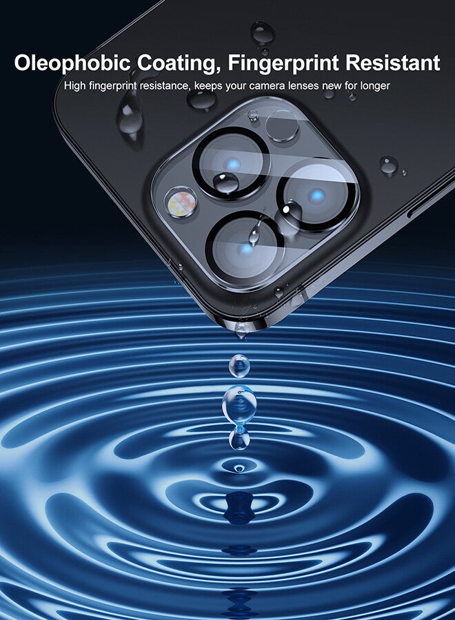 JOYROOM - Camera Lens Protector For iPhone15 Pro/iPhone15 Pro Max/iPhone14 Pro/iPhone14 Pro Max Tempered Film Camera Protective Film HD Scratch Resistant Perfect Fit And Easy Installation Clear - Image 1