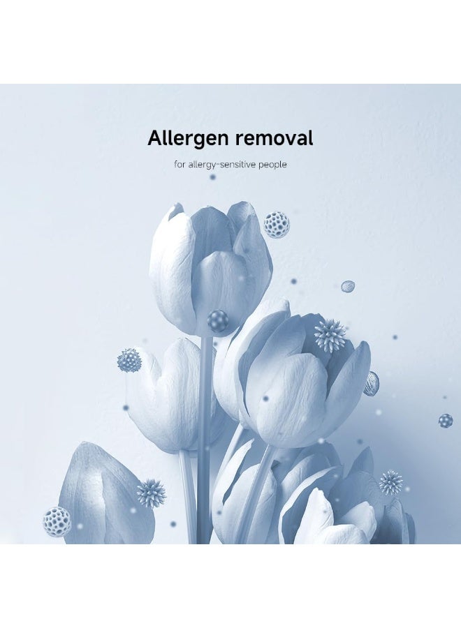 Xiaomi Mi Smart Air Purifier 4 Compact Small High-efficiency Filtration Works with Ok google Alexa Mi Home APP with OLED Touch Control Display AC-M18-SC White - Image 2