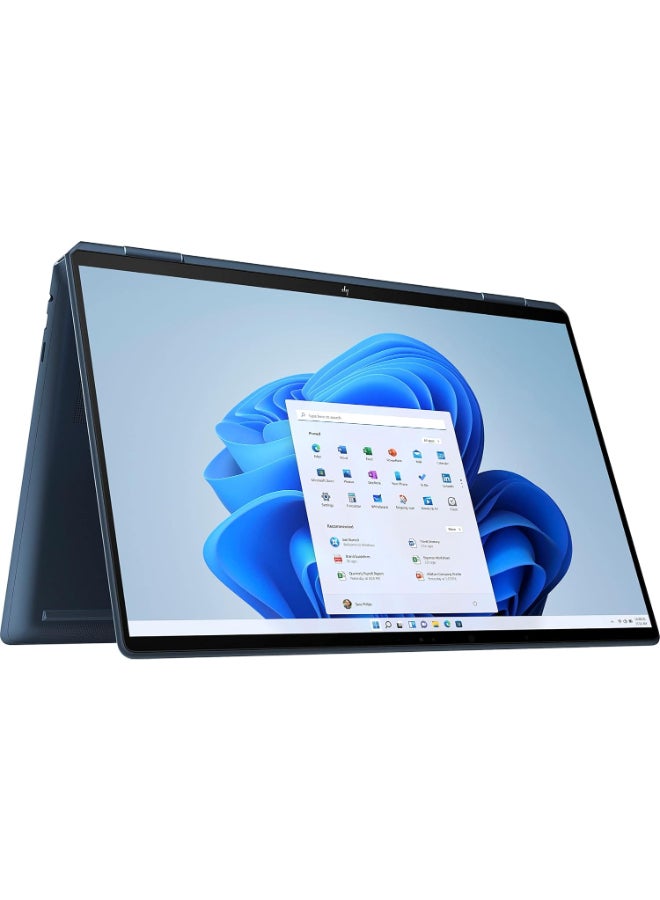 Spectre X360 16-f1013dx Convertible 2-In-1 (Upgraded Version) Laptop With 16-Inch Display, Core i7-12700H Processer/16GB RAM/512GB SSD/Intel Iris Xe Graphics/Windows 11 Home English blue