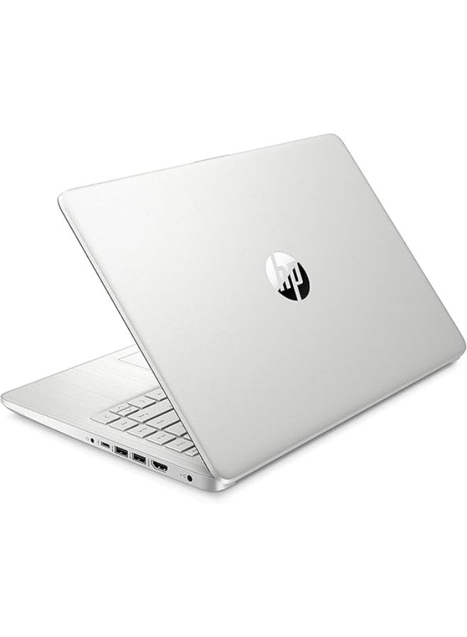 HP - 14s-dq2223ne (6Z914EA) (Upgraded Version) Laptop With 14-Inch Display, Core i3 1125G4 Processor/8GB RAM/256GB SSD/Intel UHD Graphics/Windows 11 Home English/Arabic silver - Image 1