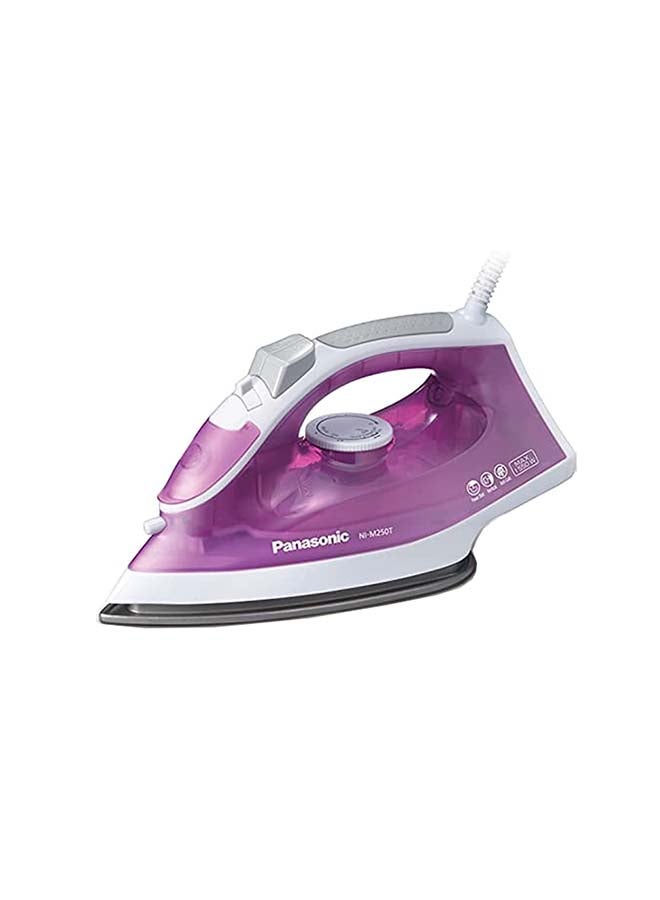 Panasonic Steam Iron Anti Calc 210 ml 1550 W NIM250T Pink - Image 1