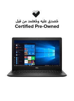 Renewed - Inspiron 15-3593 Laptop - 10th Generation Intel Core i3-1005G1,8GB RAM,256 GB Pcie Nvme M.2 SSD,UHD Graphics,HD Anti -Glare Led,Windows 10 English Black