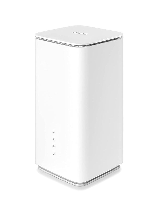 OPPO 5G CPE T1a Router With Sim Slot LTE Cat20 WiFi Hotspot Wi-Fi 6 AX1800, Up to 4.07Gbps, 4X4 MIMO, Connect up to 32 Devices White - Image 1