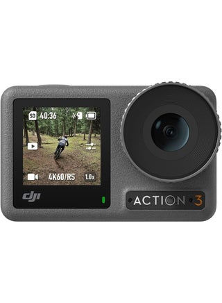 Osmo Action 3 Standard Combo - Action Camera 4K HDR & Wide FOV, 10-Bit Color Depth, Horizon Steady, Waterproof, Cold Resistant & Long-Lasting, Vlog Camera, UAE Version - pnsku/N53353882A/45/_/1712220914/3c913cf0-f2af-455a-9a20-b64452962586