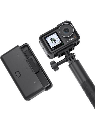 Osmo Action 3 Adventure Combo Waterproof Action Camera With 4K HDR 10-Bit Color Depth Horizon Steady Cold Resistant & Long-Lasting Extension Rod Vlogging Camera For YouTube - pnsku/N53353883A/45/_/1712220917/8c8b2add-b592-4cb7-b2d4-e3c8bcad8c28