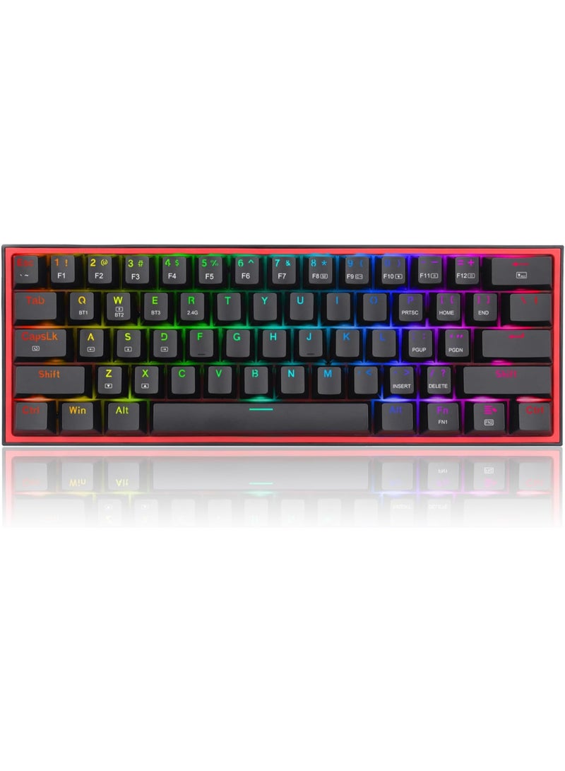 Fizz Pro K616-RGB Bluetooth, 2.4G,Wired RGB Mechanical Gaming Keyboard - Black - pnsku/N53354498A/45/_/1741856323/fda5f671-d57f-4d53-bedb-dc10463e4ebc