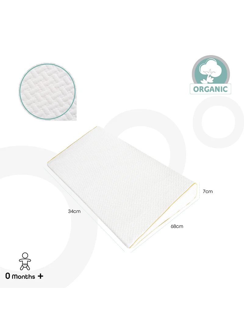 مون Universal Crib Wedge With Organic Wedge Fabric