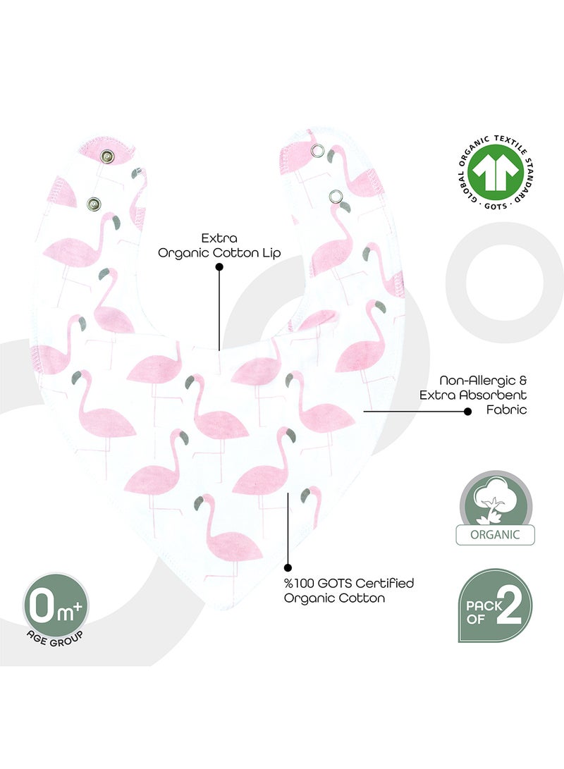 مون مجموعة مرايل عضوية بتصميم باندانا من قطعتين - Image 2