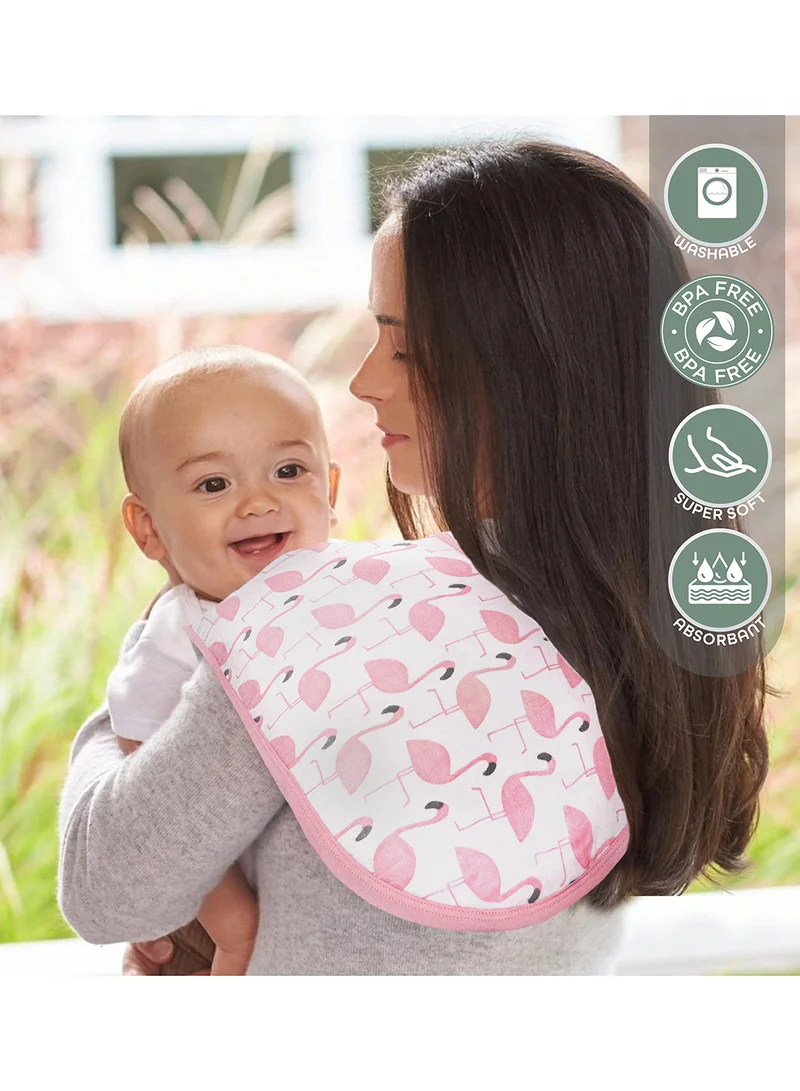 Moon Pack Of 3 Organic Burpy Cloth 8 Layer